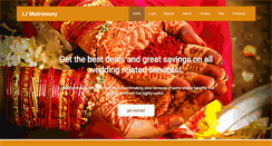 Desktop Screenshot of jjmatrimony.com